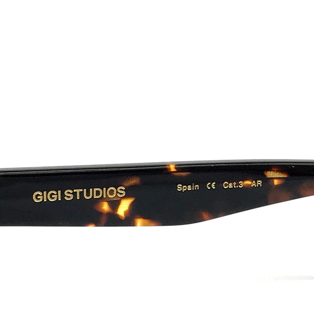 Gigi Studios Sunglasses MEGAN 6945/1 Black Tortoise Frames Gradient Green Lenses Gigi Studios Sunglasses MEGAN 6945/1 Black Tortoise Frames  main image 4